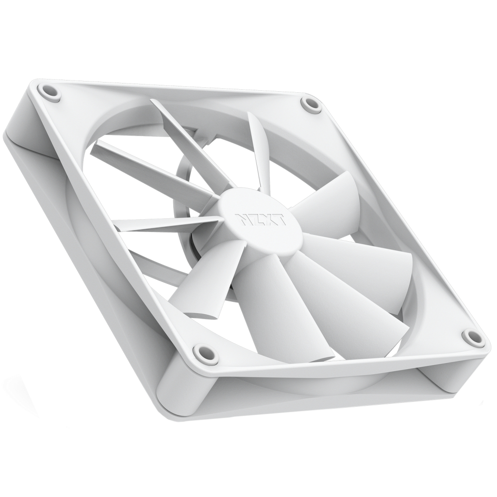 Кулер до корпусу NZXT F140Q Single (White) (RF-Q14SF-W1) - зображення 5
