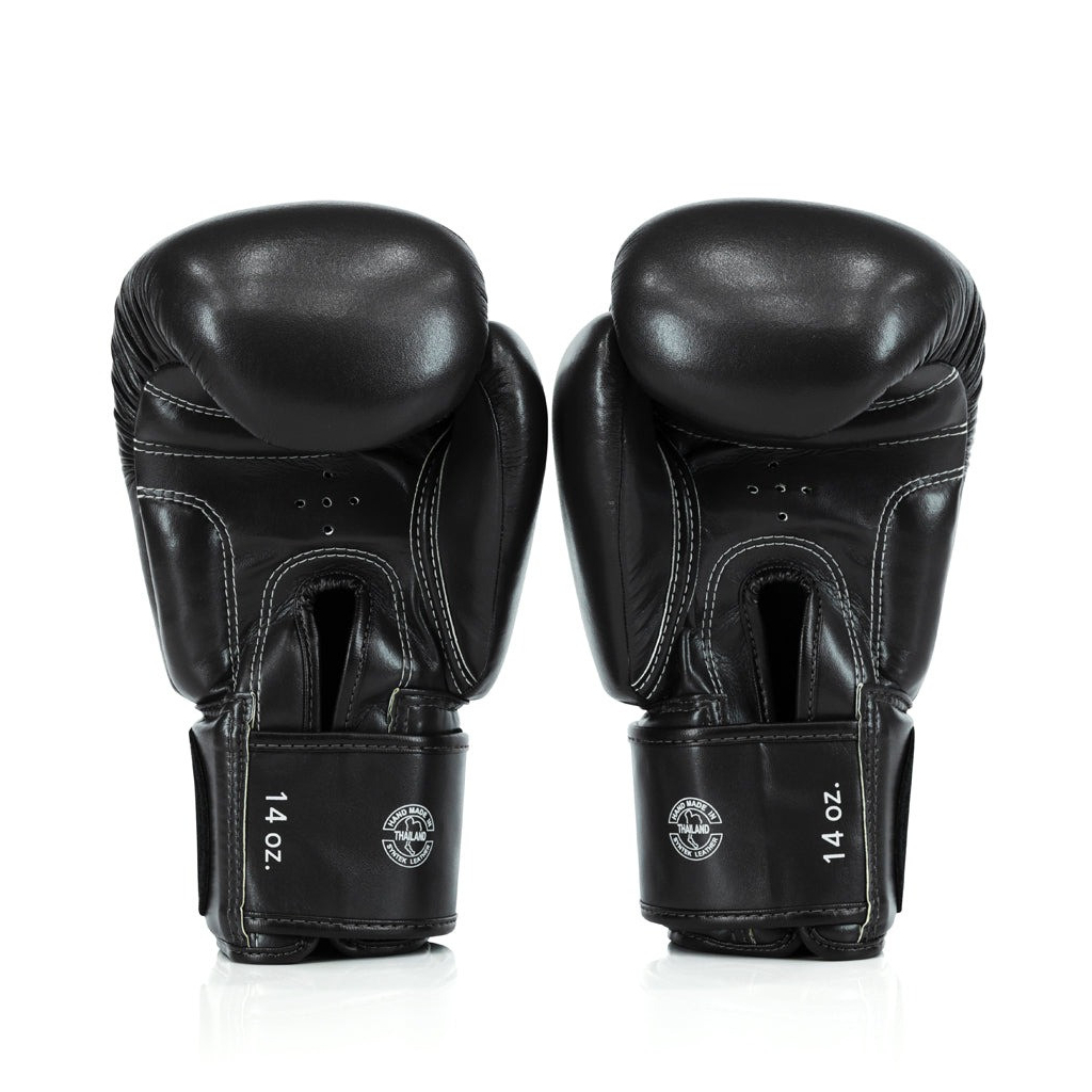 Боксерські рукавички Fairtex BGV27 Black 16 унцій (бинти в комплекті) (BGV27_16oz_Black) - зображення 4