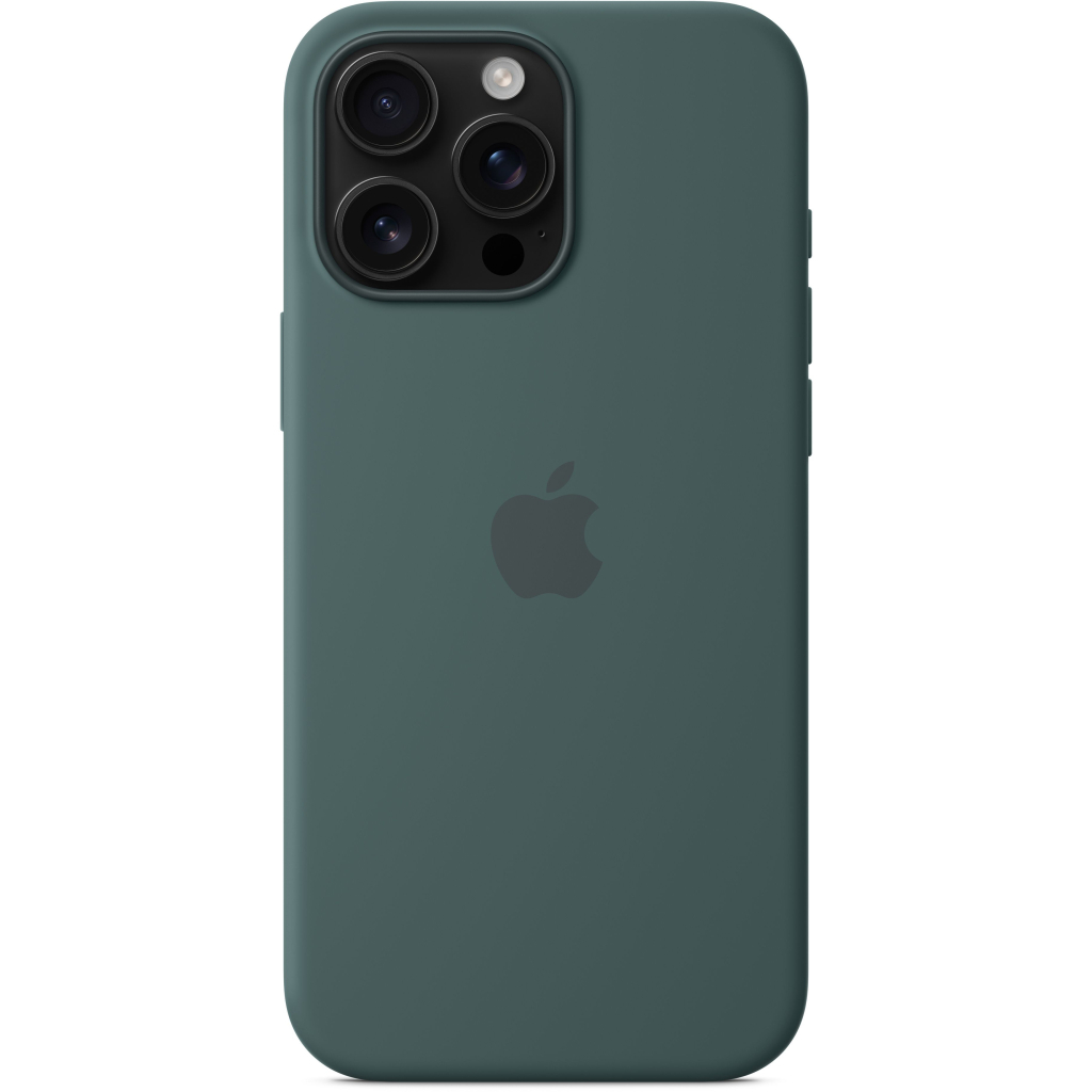 Чохол до мобільного телефона Apple iPhone16 Pro Max Silicone Case with MagSafe - Lake Green (MA7V4ZM/A) - зображення 4