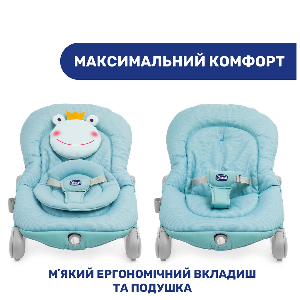 Крісло-гойдалка Chicco Balloon бірюзове (79652.60) - зображення 5
