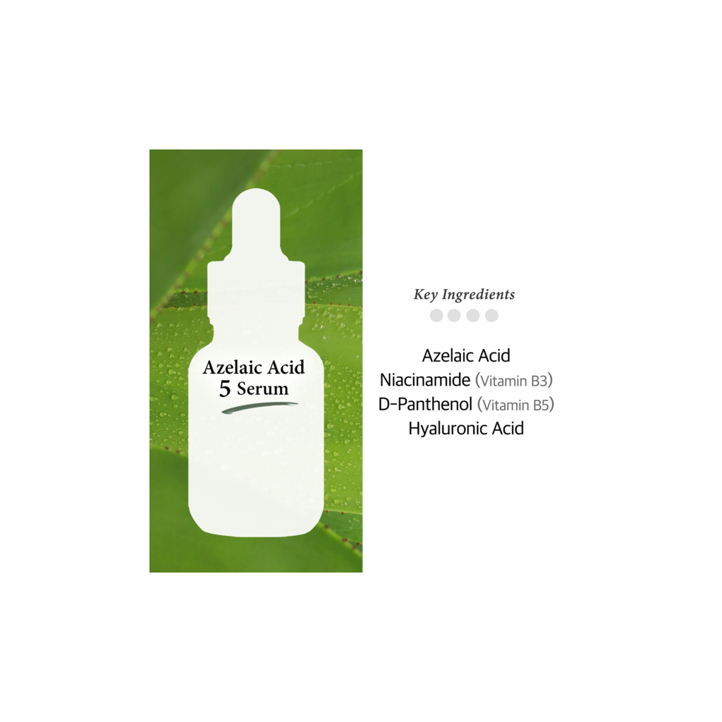 Сироватка для обличчя Cos De BAHA A5 Azlaic Acid 5% Serum 30 мл (8809240319109) - изображение 5