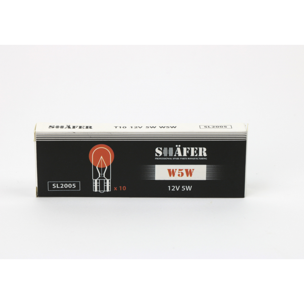 Автолампа SHAFER 12V5WW5W (SL2005) - зображення 3