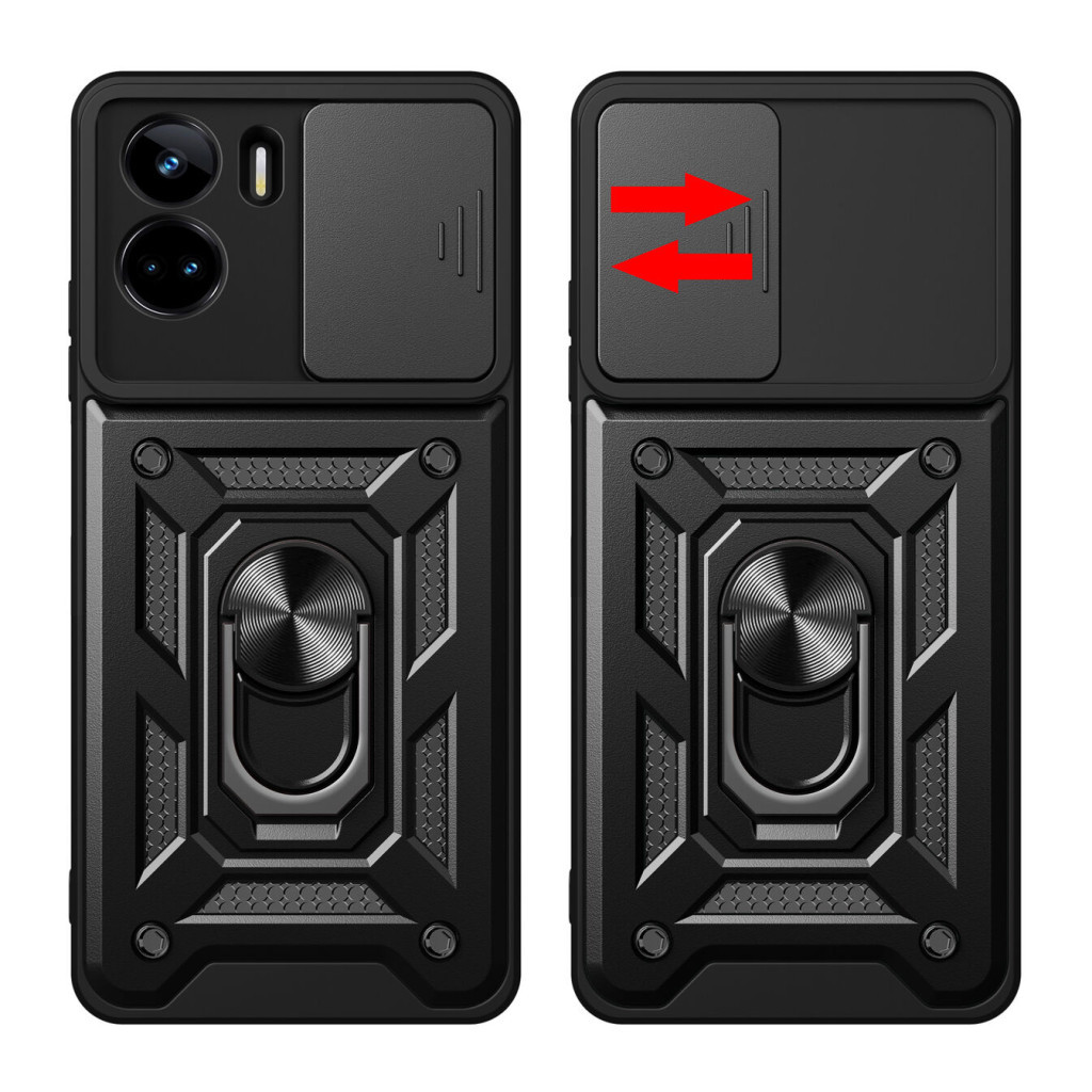 Чохол до мобільного телефона BeCover Military Honor 90 Lite Black (710999) - зображення 2