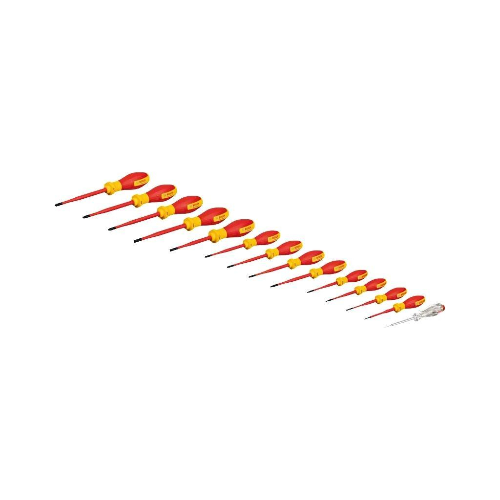 Набір викруток Bosch Professional, (змішаний), VDE, 14 шт (1.600.A02.NF9) - зображення 1