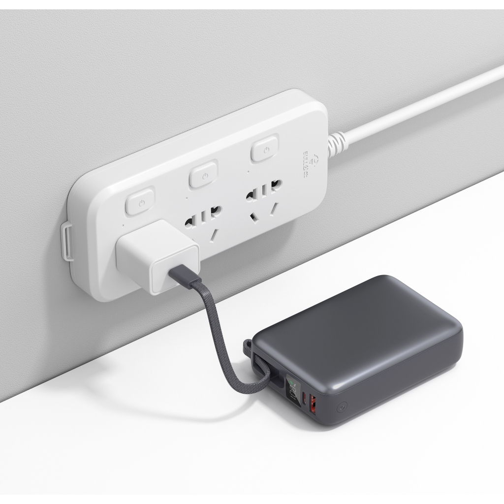 Батарея універсальна Vinga 20000 mAh 45W Display Cable (VPBB2045C) - зображення 4