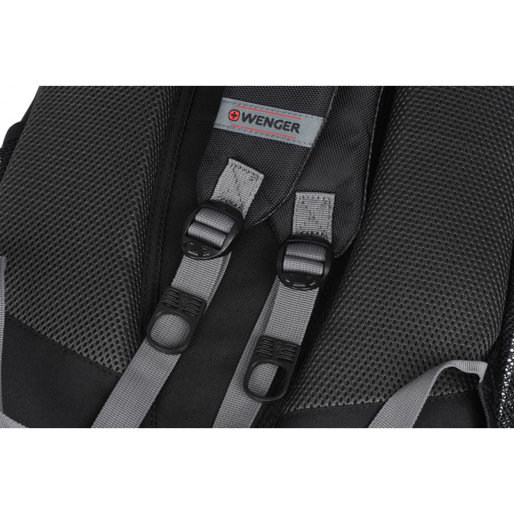 Рюкзак для ноутбука Wenger 16" Pillar Black/Gray (600633) - зображення 12
