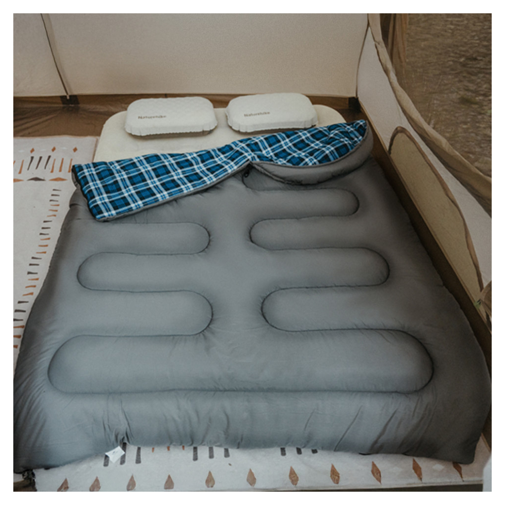 Спальний мішок Naturehike з капюшоном Clear Sky CNK2450WS042, сірий (6927595792049) - зображення 3