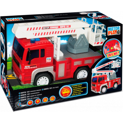 Спецтехніка Motor Play Пожарная машина Стража 101 (12018) - зображення 5