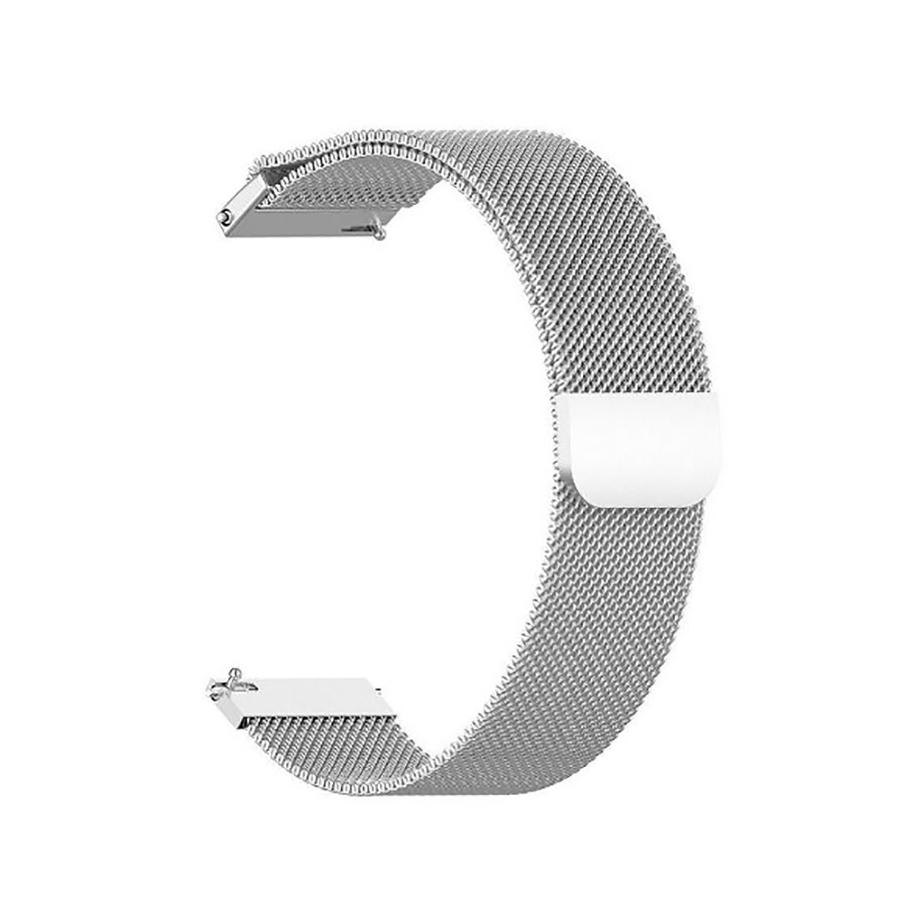 Ремінець до смарт-годинника BeCover для Samsung Galaxy Watch 46mm/Watch 3 45mm/Gear S3 Classic/Gear S3 Frontier Silver (707787) - зображення 1