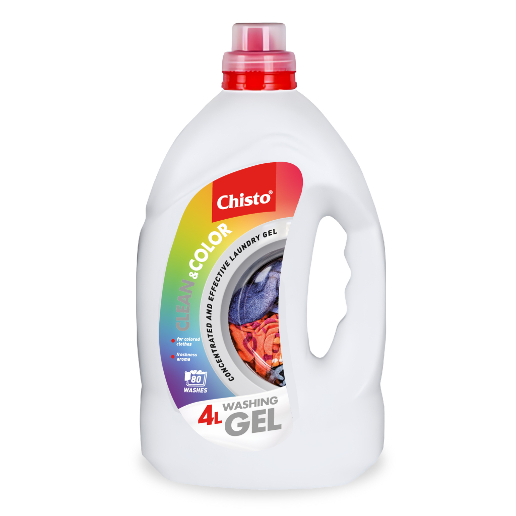 Гель для прання Chisto Clean & Color 4 л (4823098415589) - зображення 1