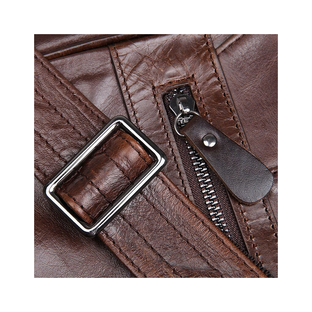 Сумка Vintage Коричнева (14425) - зображення 6