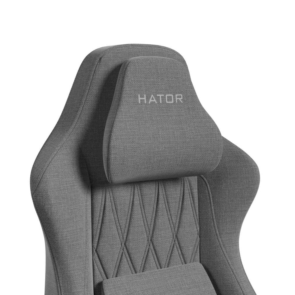 Крісло ігрове Hator Darkside 3L Fabric Grey (HTC3016L) - зображення 7
