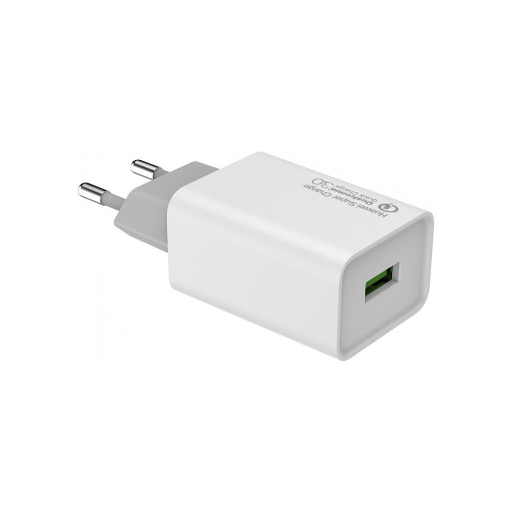 Зарядний пристрій ColorWay 1USB Huawei Super Charge/Quick Charge 3.0, 4A (20W) (CW-CHS014Q-WT) - зображення 5