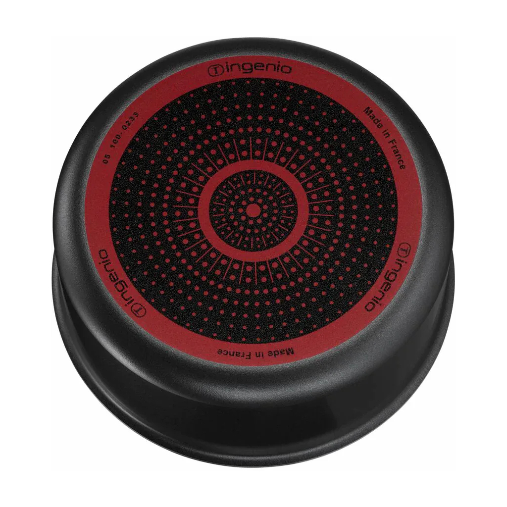 Набір посуду Tefal Ingenio Easy Cook & Clean 10 предметів чорний (L1539053) - зображення 5