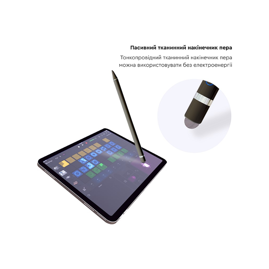 Стилус AirOn AirPen для ємнісного дисплею Black (6126755803223) - изображение 7