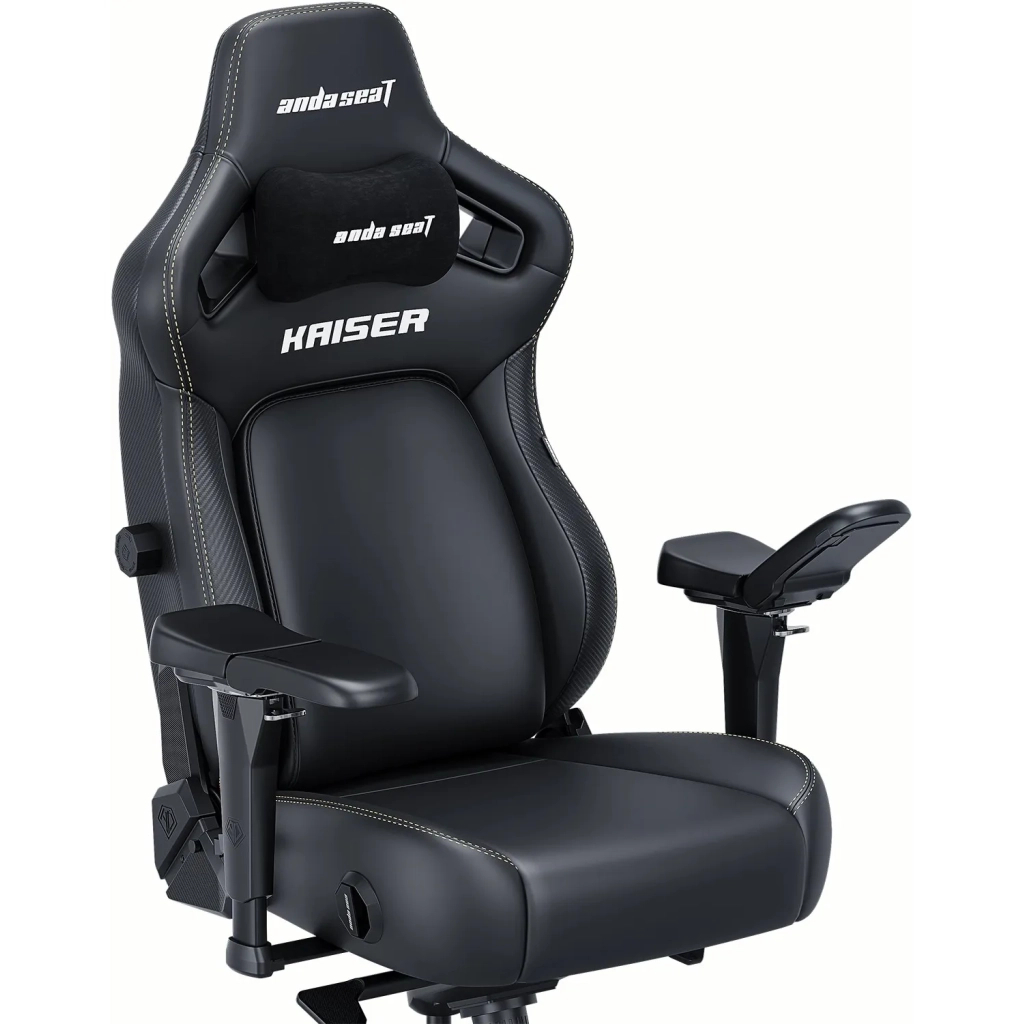 Крісло ігрове Anda Seat Kaiser 4 PVC Size XL Black (AD12YDDC-XLL-20-B-PV/C) - зображення 6