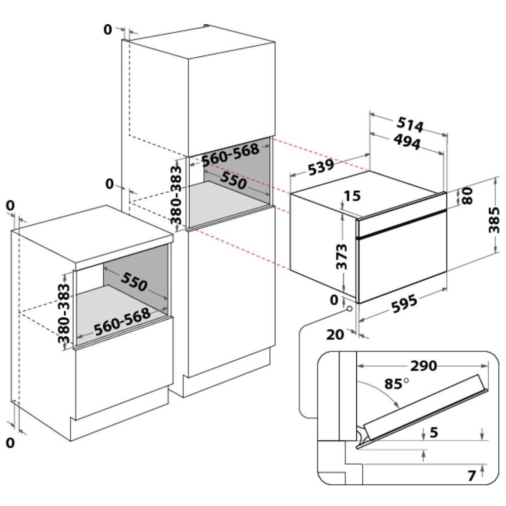 Мікрохвильова піч Whirlpool AMW730WH - зображення 5