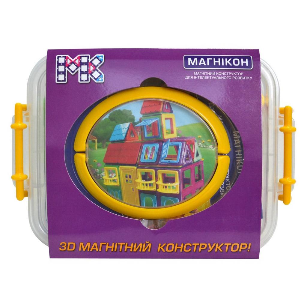 Конструктор Магнікон 84 детали Plastic box (МK-84) - зображення 5