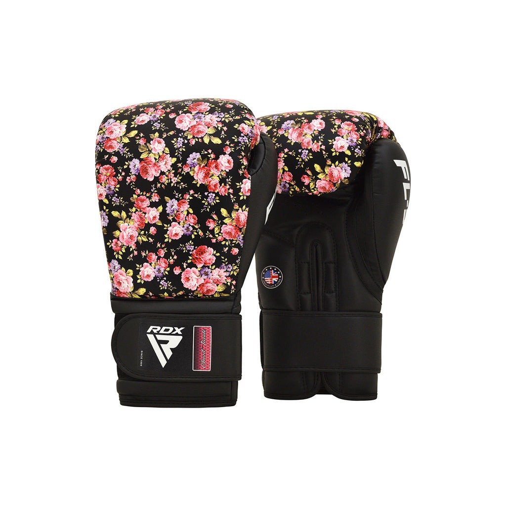 Боксерські рукавички RDX FL-5 Black 8 унцій (BGR-FL5B-8oz) - зображення 2