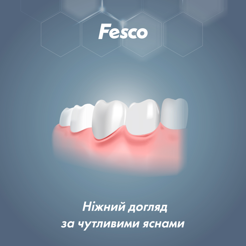 Зубна щітка Fesco Black & White Series Soft Біла з чорною щетиною (4823098414131) - изображение 4