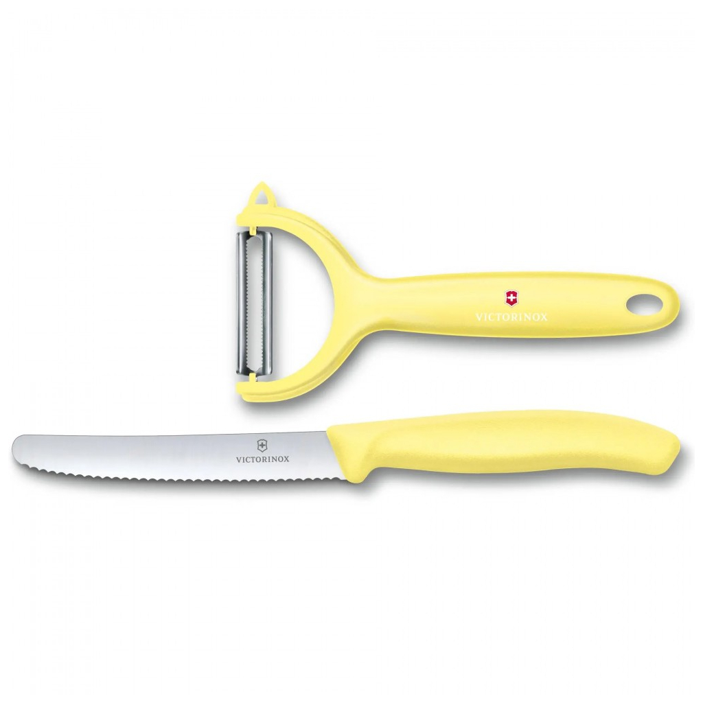 Набір ножів Victorinox SwissClassic Paring Set Tomato and Kiwi Yellow (6.7116.23L82) - зображення 2