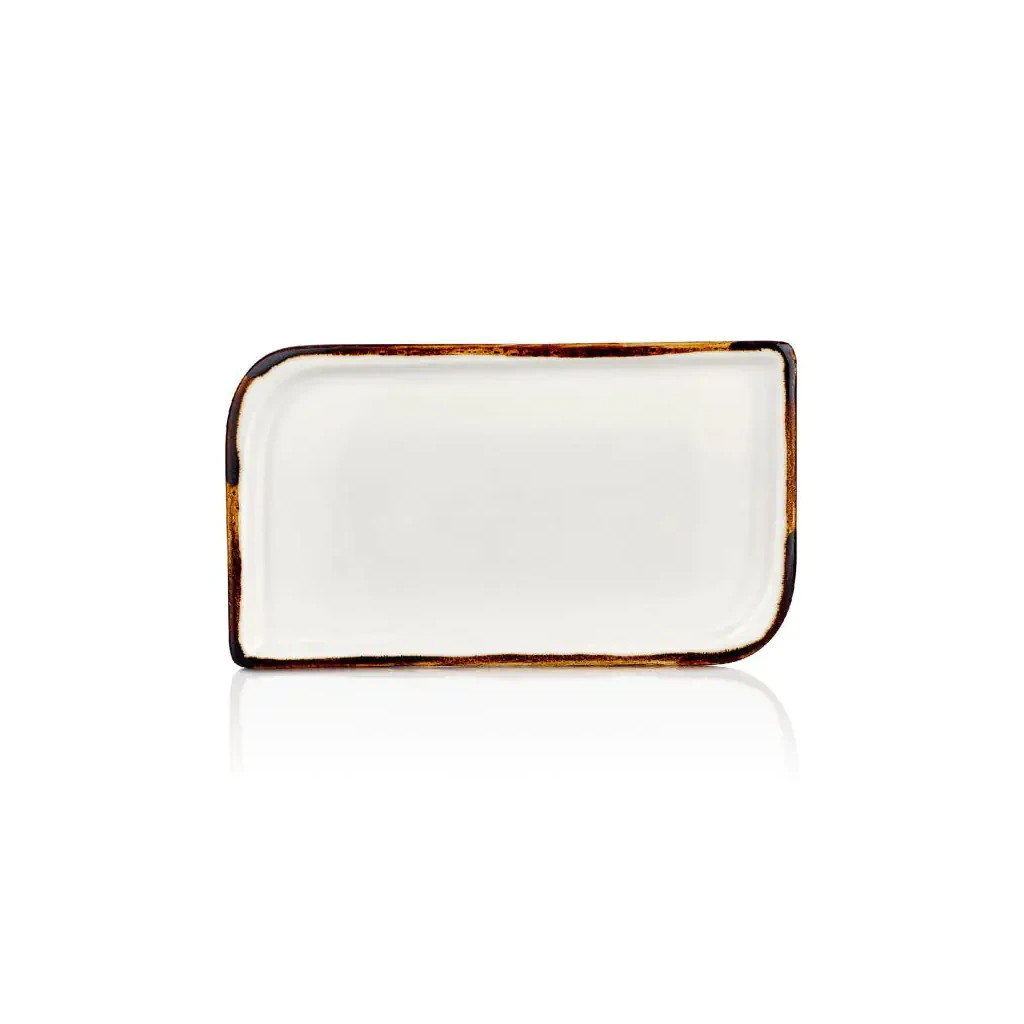 Блюдо By Bone Harmony Gleam прямокутне 35 х 16 см (HA-GL-AR-38-DT) - зображення 1