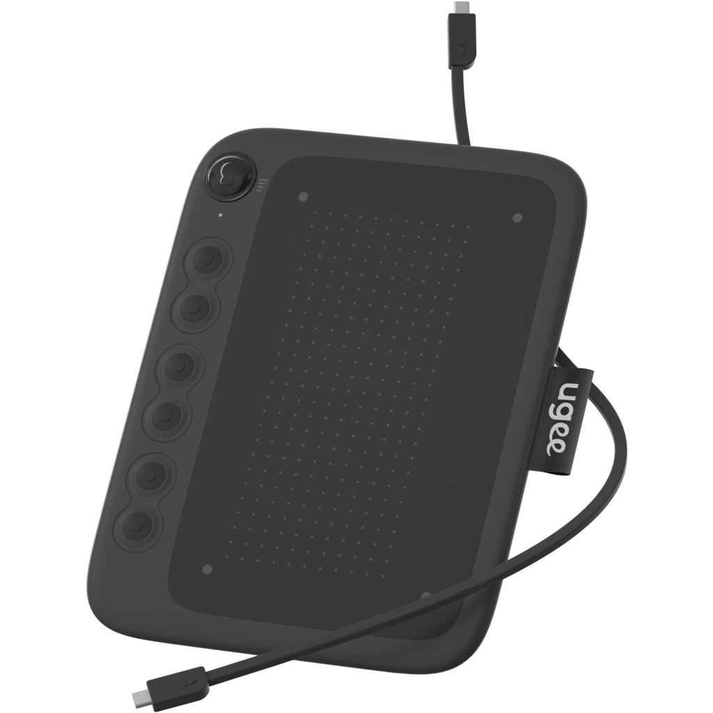 Графічний планшет Ugee Q6 (UGQ6BK) - зображення 4