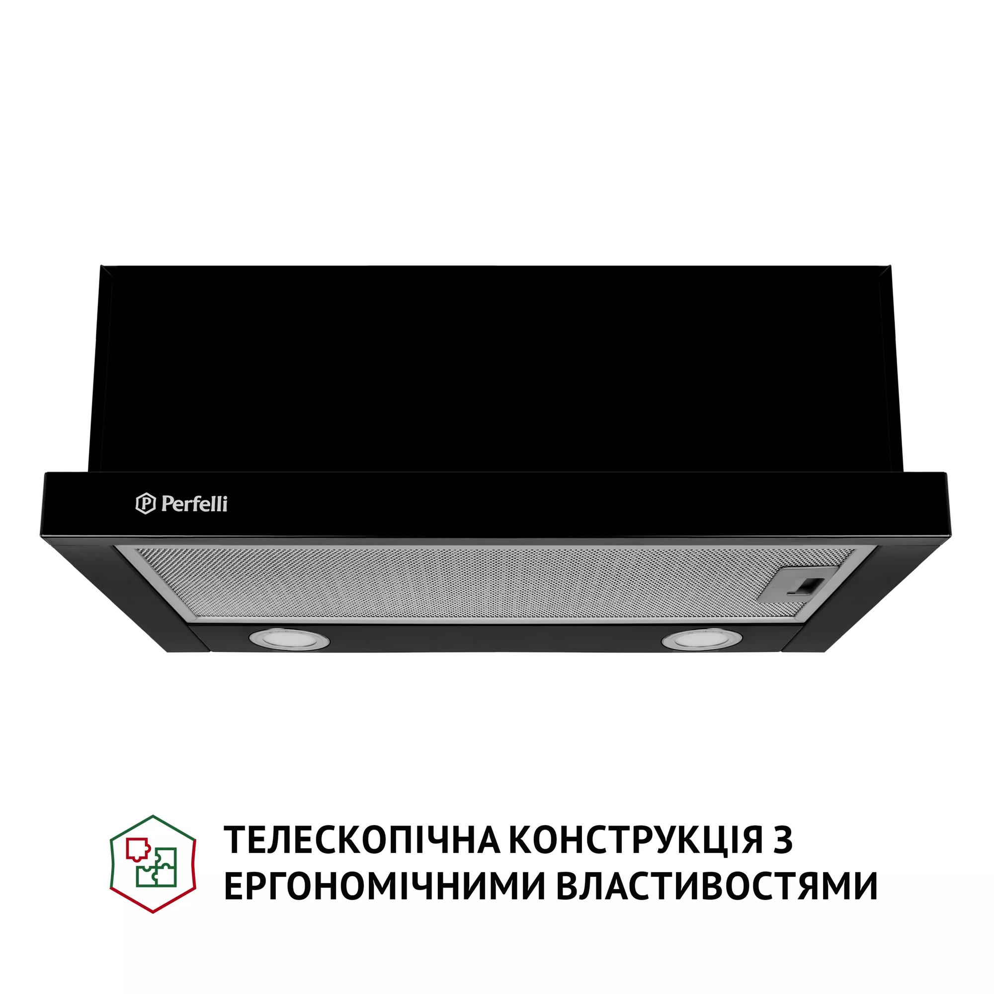 Витяжка Perfelli TL 6212 BL 700 LED - зображення 2