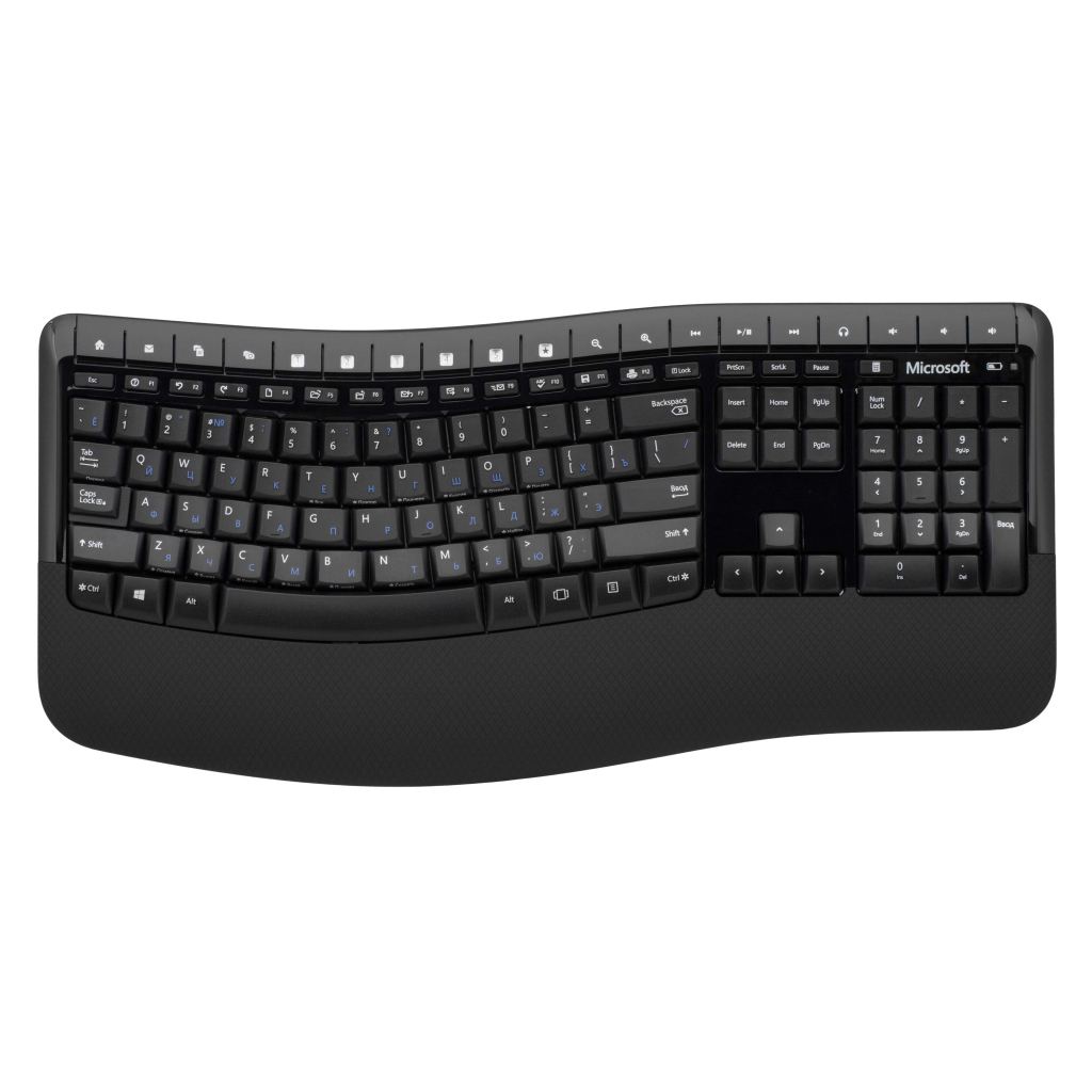Комплект Microsoft Wireless Comfort Desktop 5050 BlueTrack Ru Ret AES (PP4-00017) - зображення 2