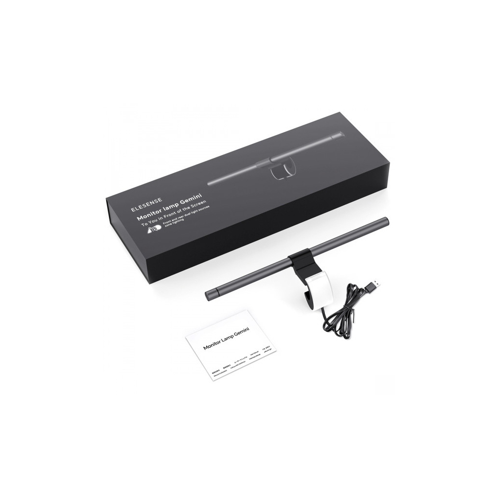 Настільна лампа Choetech Monitor backlight + Elesense backlight, 90+48 LED, 7W (E1132-GY) - зображення 6