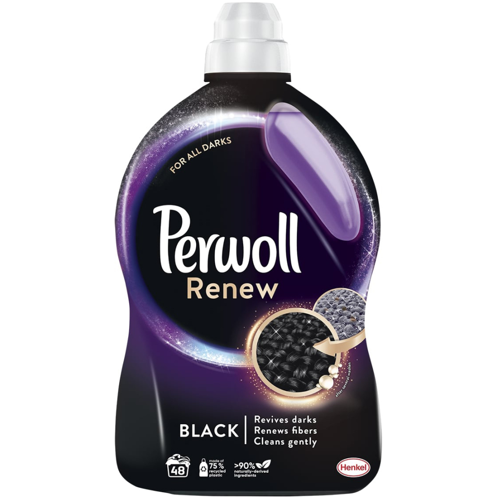 Гель для прання Perwoll Renew Black для темних та чорних речей 2.88 л (9000101540338) - зображення 1