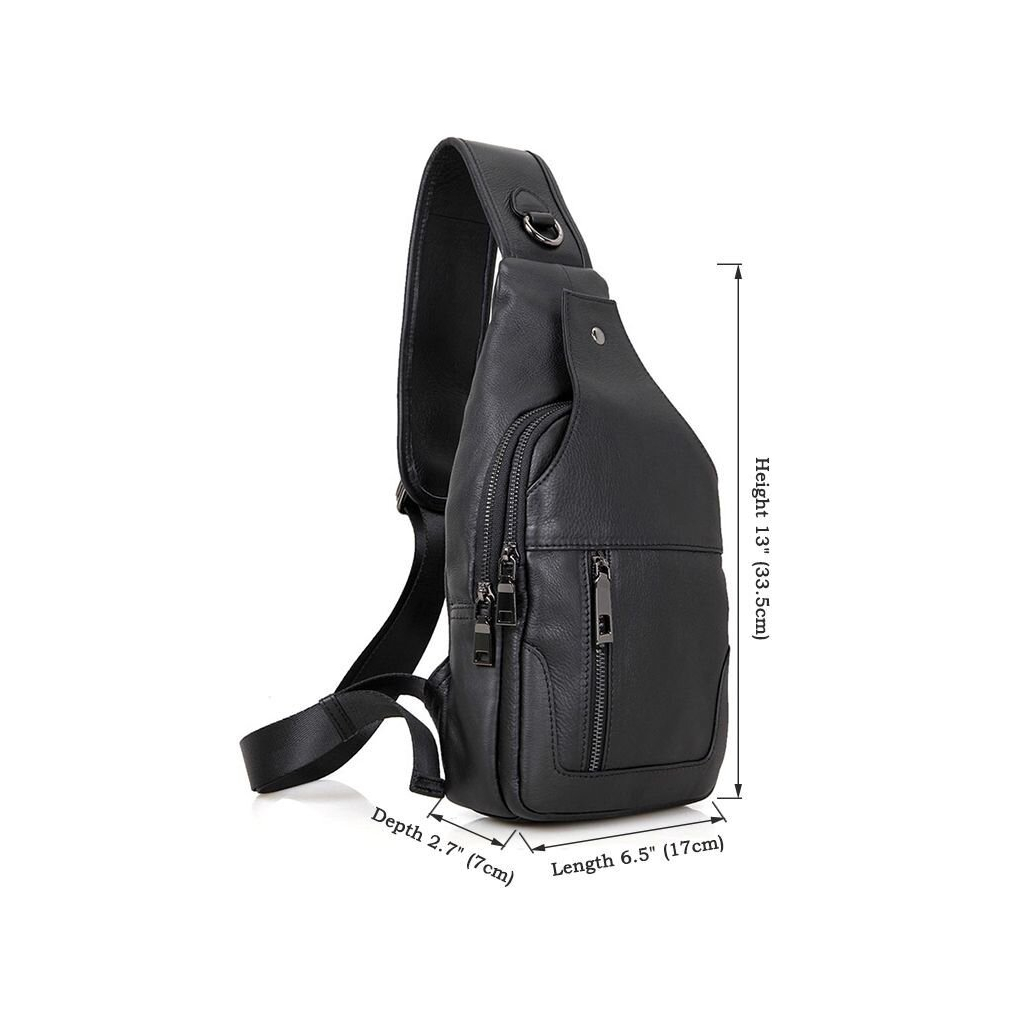 Сумка Vintage Чорна (14414) - зображення 7