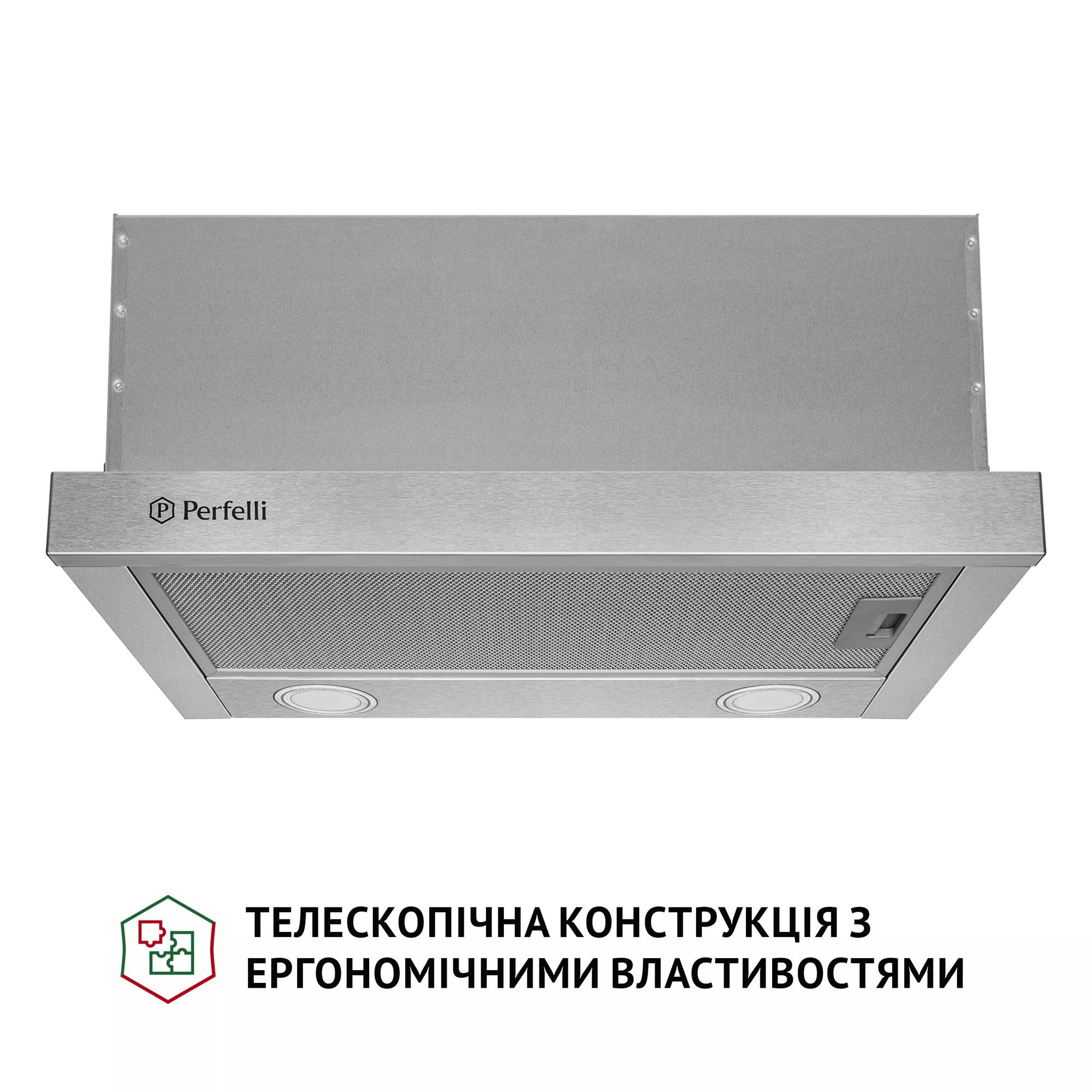 Витяжка Perfelli TL 5212 I 700 LED - зображення 2