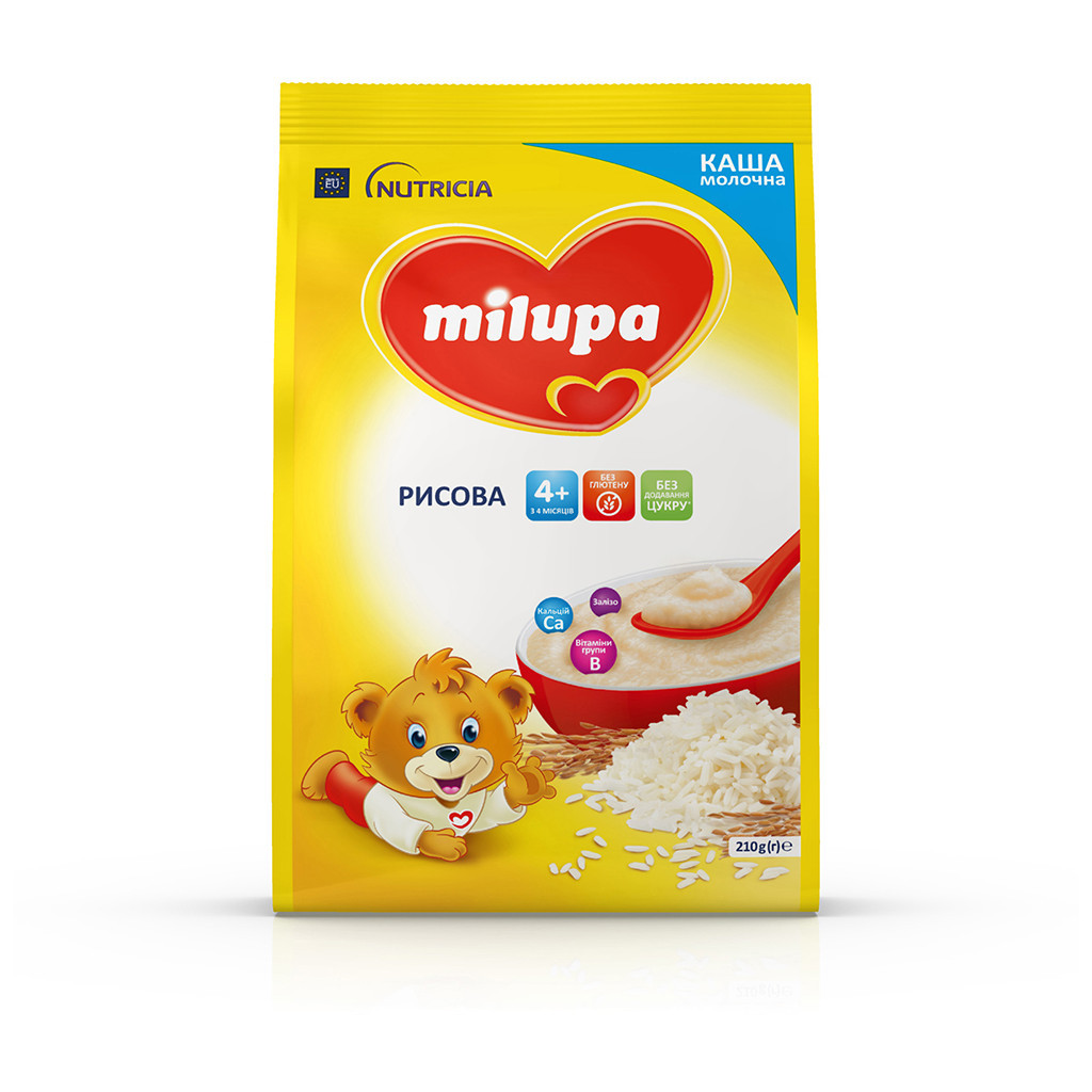Дитяча каша Milupa Рисова молочна 210г (5900852931178) - изображение 8