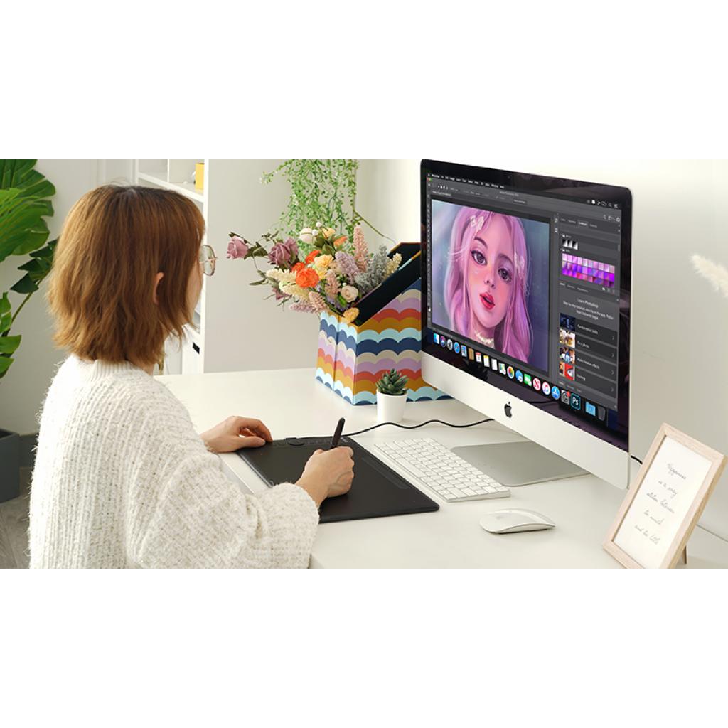 Графічний планшет Parblo Intangbo M Black (INTANGBOM) - зображення 6