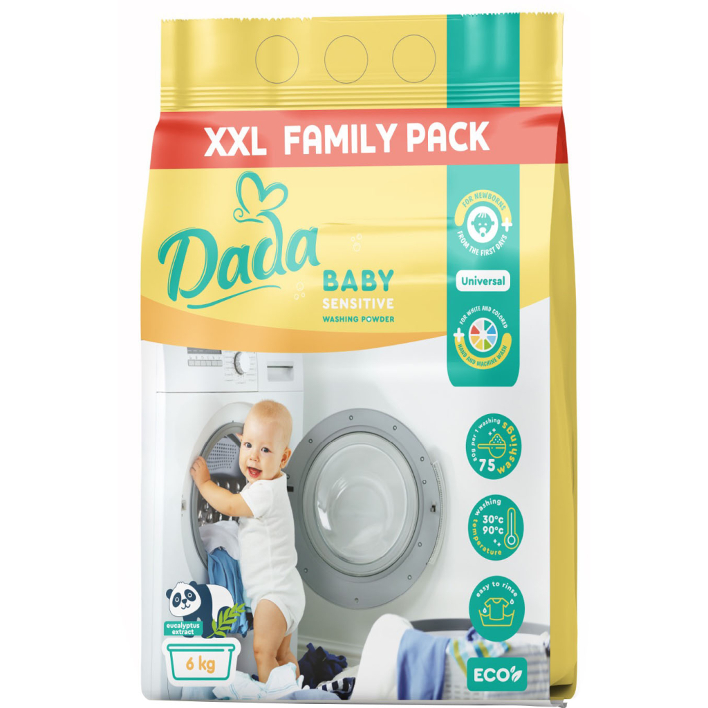 Пральний порошок Dada Для прання дитячих речей 6 кг (4820174981242) - зображення 1