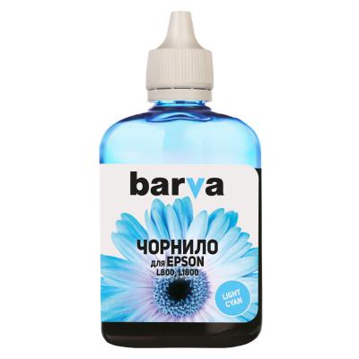 Чорнило Barva Epson 673 90г LIGHT CYAN (L800-416) - зображення 1