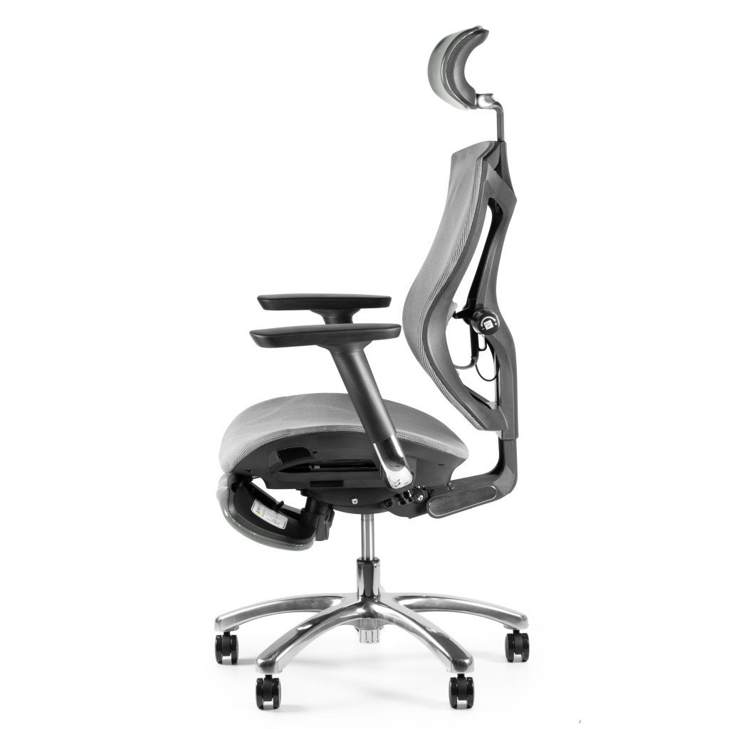 Крісло ігрове Barsky Game Mesh Grey (GM-02) - зображення 5