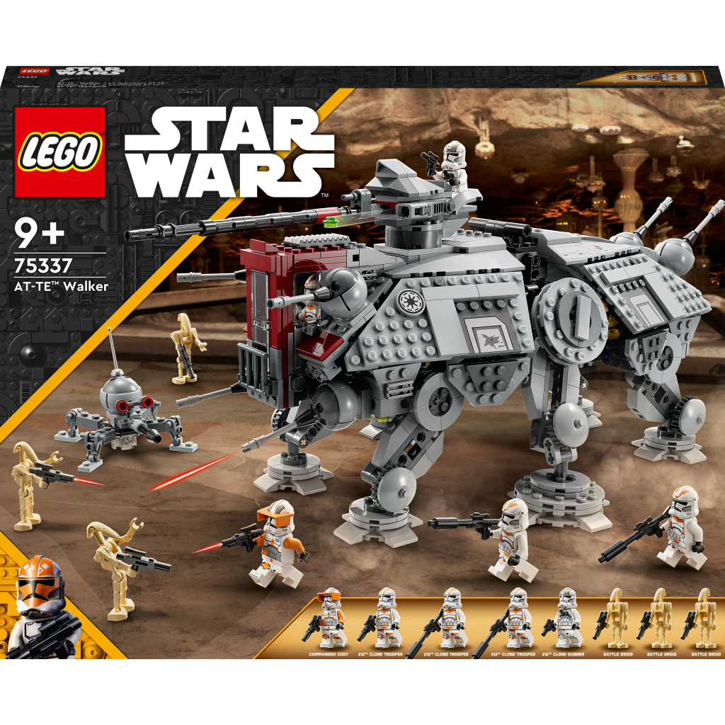 Конструктор LEGO Star Wars Крокохід AT-TE 1082 деталей (75337) - зображення 1
