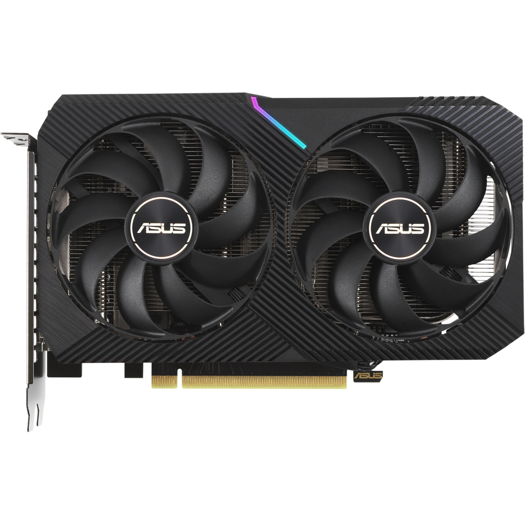 Відеокарта ASUS GeForce RTX3060 12Gb DUAL V2 LHR (DUAL-RTX3060-12G-V2) - зображення 1