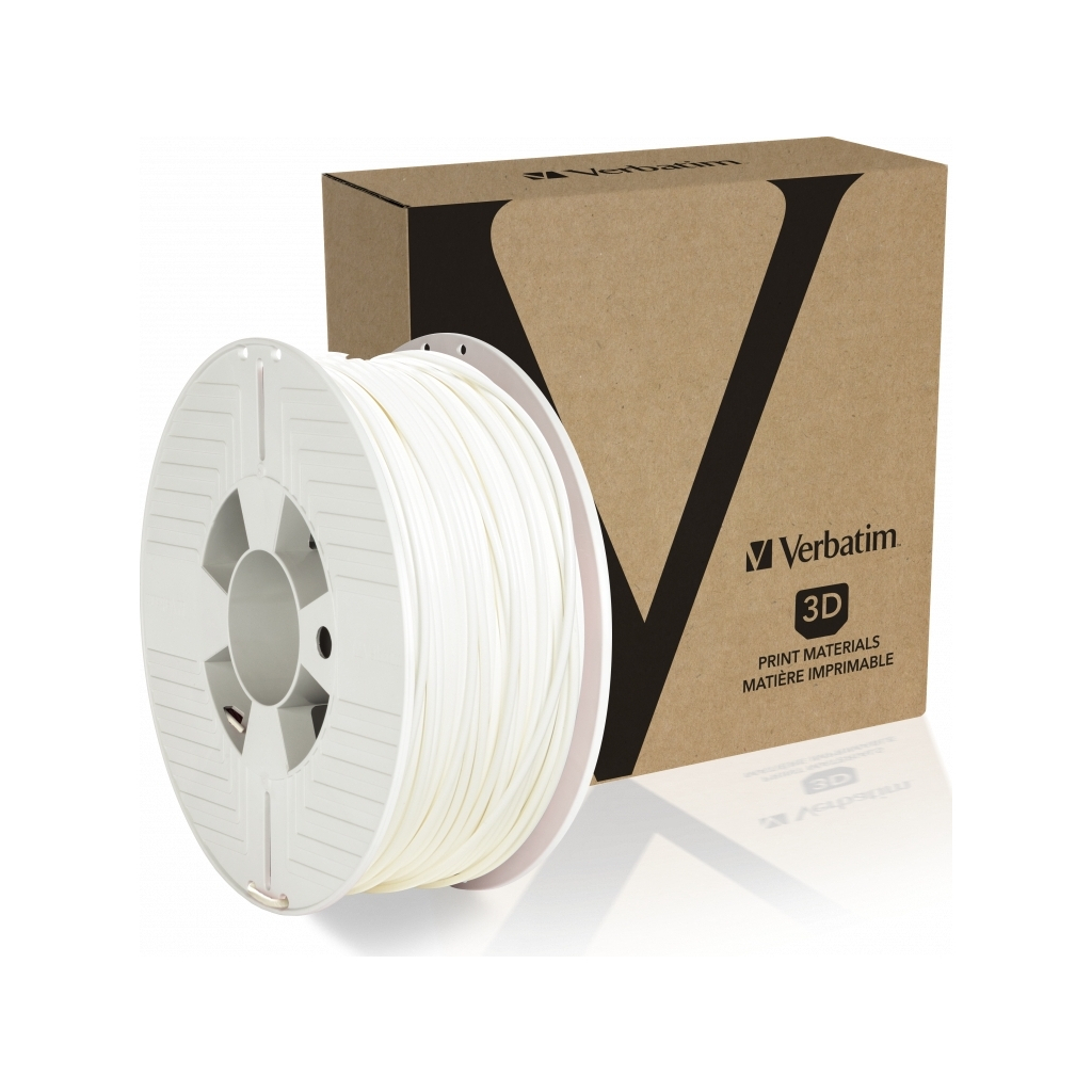 Пластик для 3D-принтера Verbatim PETG, 2,85 мм, 1 кг, white (55058) - зображення 2