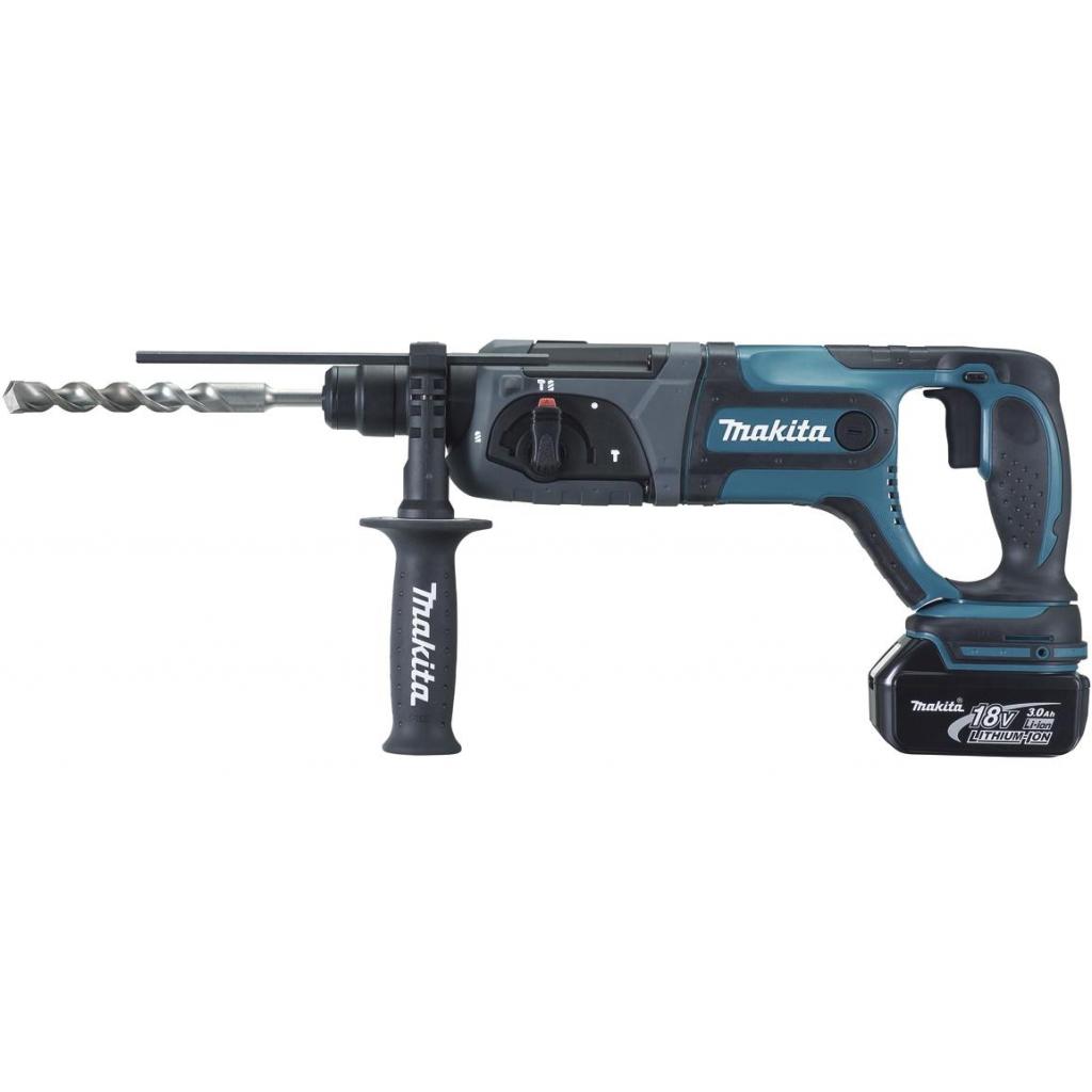 Перфоратор Makita SDS-PLUS LXT, 3Аг х 2шт, Makpac, 1,9Дж, 24мм (DHR241RFJ) - зображення 2