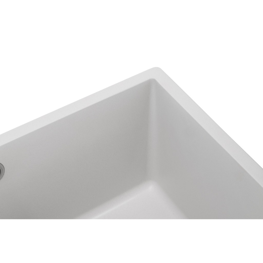 Мийка кухонна GRANADO Under top L white (gr3505) - зображення 4