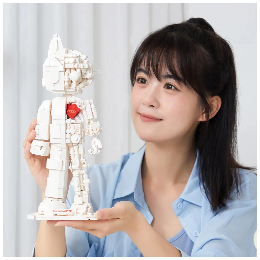 Конструктор Pantasy Astro Boy: Чисто біла версія (86206) - зображення 6