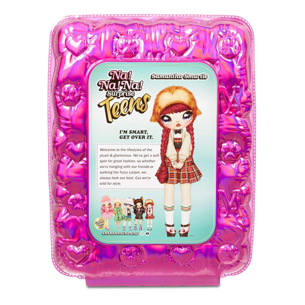 Лялька Na! Na! Na! Surprise серії Teens Саманта Смарті (573876) - зображення 6