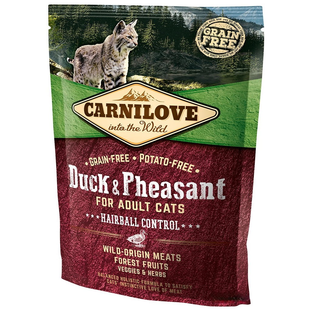 Сухий корм для кішок Carnilove Cat Hairball Controll 400 г (8595602512355) - зображення 1