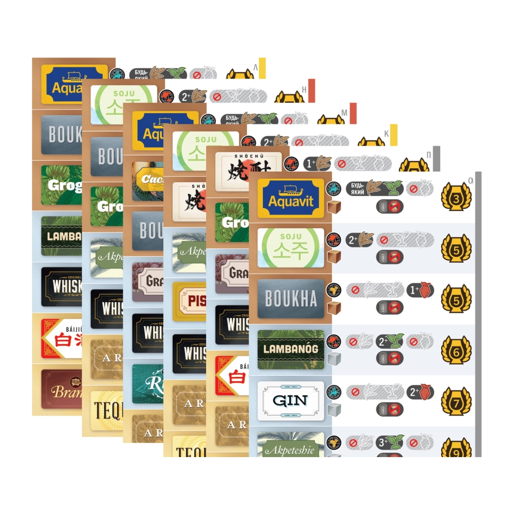 Настільна гра Geekach Games Distilled. Африка та Близький Схід (Distilled: Africa & Middle East) (GKCH066AM) - зображення 3