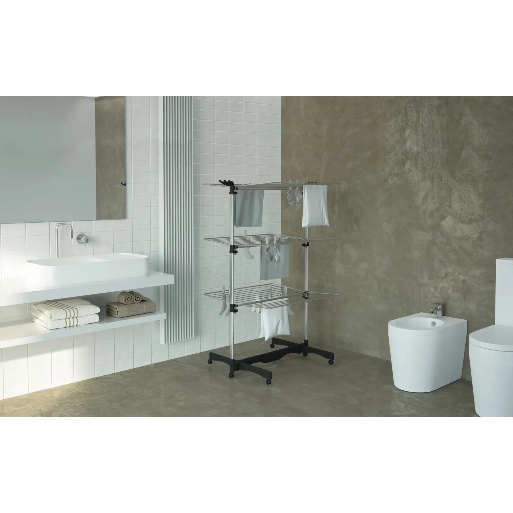 Сушарка для білизни Colombo Vertical Підлогова 40 м (ST1030) (930497) - зображення 4