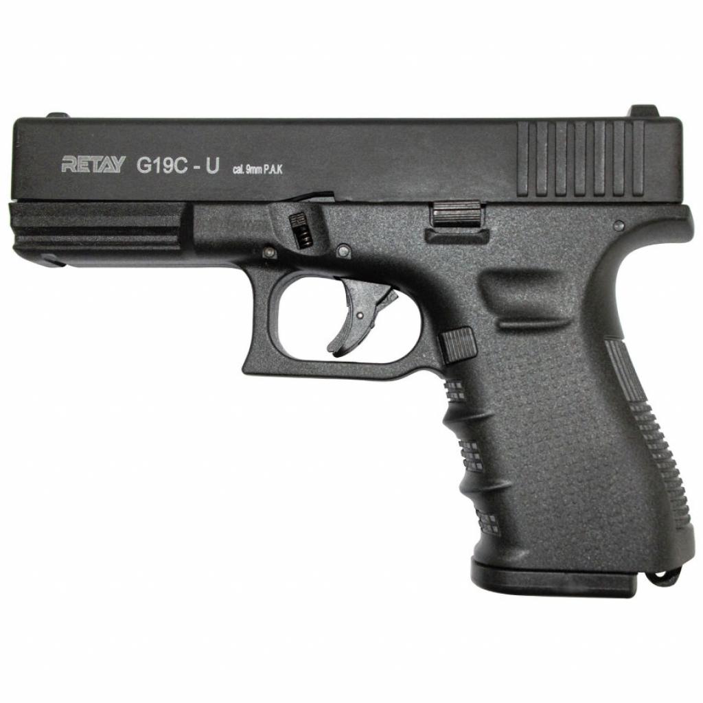 Стартовий пістолет Retay G 19C Black (X614209B19) - зображення 1