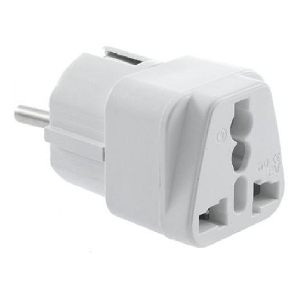 Перехідник Armorstandart UK to EU 220V white (ARM11569) - зображення 1